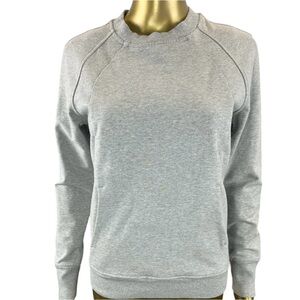 Lululemon Crewneck Pullover Kangaroo Cotton Blend Sweatshirt Size 4